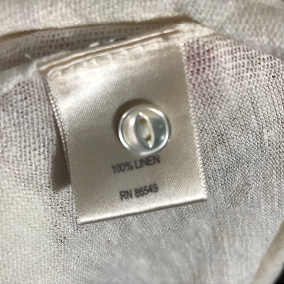 Tommy Bahama Linen White Cardigan - Picture 14 of 14